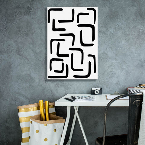 Image of 'Shuffle III' by Regina Moore, Canvas Wall Art,18 x 26