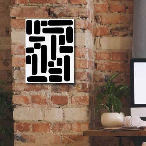 Image of 'Shuffle IV' by Regina Moore, Canvas Wall Art,12 x 16