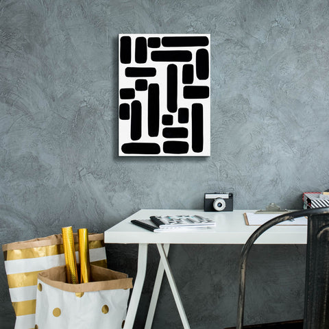 Image of 'Shuffle IV' by Regina Moore, Canvas Wall Art,12 x 16