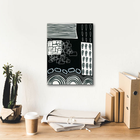 Image of 'B&W Fun IV' by Regina Moore, Canvas Wall Art,12 x 16