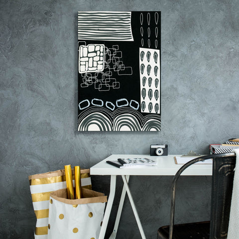 Image of 'B&W Fun IV' by Regina Moore, Canvas Wall Art,18 x 26