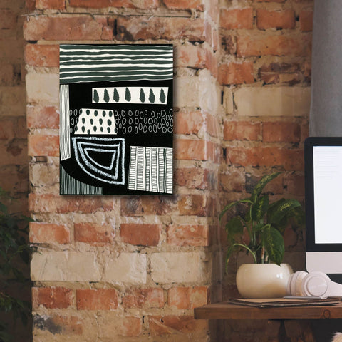 Image of 'B&W Fun VIII' by Regina Moore, Canvas Wall Art,12 x 16