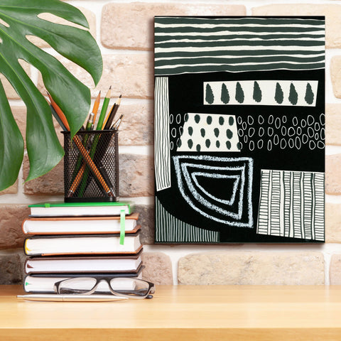 Image of 'B&W Fun VIII' by Regina Moore, Canvas Wall Art,12 x 16