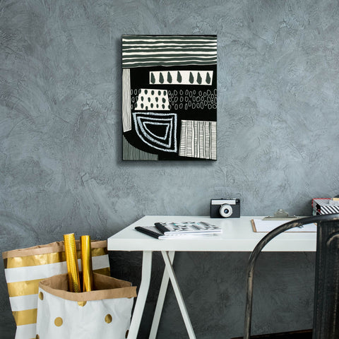 Image of 'B&W Fun VIII' by Regina Moore, Canvas Wall Art,12 x 16