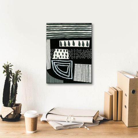 Image of 'B&W Fun VIII' by Regina Moore, Canvas Wall Art,12 x 16