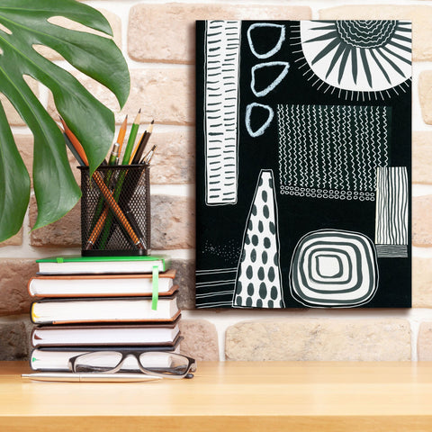 Image of 'B&W Fun IX' by Regina Moore, Canvas Wall Art,12 x 16