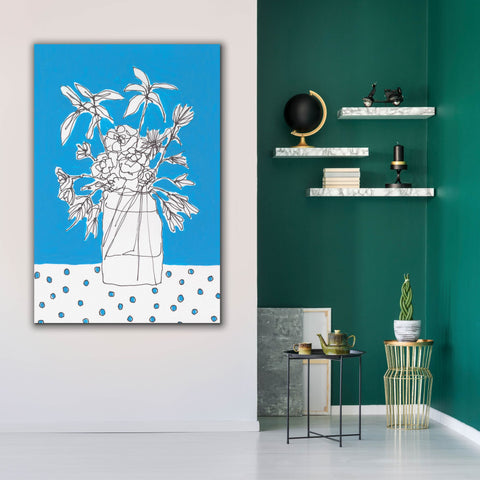 Image of 'Floral Jardiniere I' by Regina Moore, Canvas Wall Art,40x60