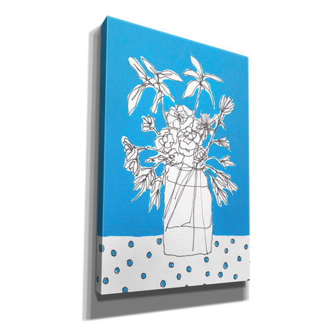 Image of 'Floral Jardiniere I' by Regina Moore, Canvas Wall Art