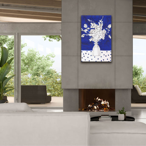 Image of 'Floral Jardiniere II' by Regina Moore, Canvas Wall Art,26x40