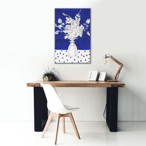 Image of 'Floral Jardiniere II' by Regina Moore, Canvas Wall Art,26x40