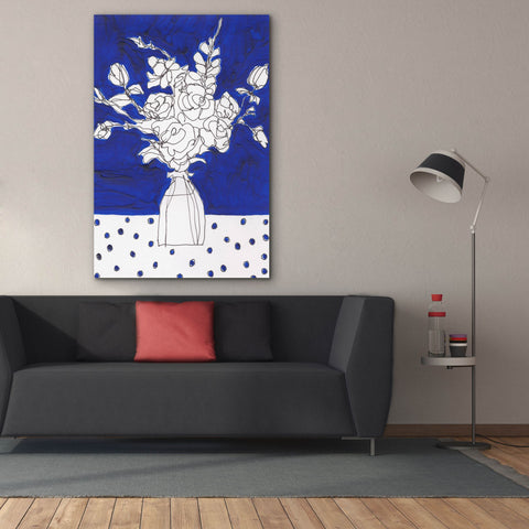 Image of 'Floral Jardiniere II' by Regina Moore, Canvas Wall Art,40x60