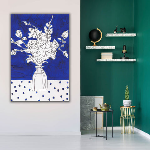 Image of 'Floral Jardiniere II' by Regina Moore, Canvas Wall Art,40x60
