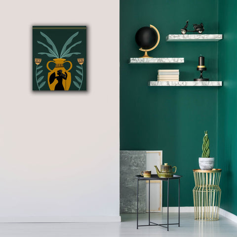 Image of 'Warrior Goddess Vase I' by Regina Moore, Canvas Wall Art,20 x 24