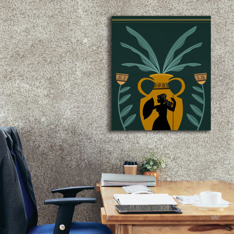 Image of 'Warrior Goddess Vase I' by Regina Moore, Canvas Wall Art,26x30