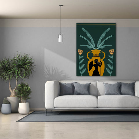 Image of 'Warrior Goddess Vase I' by Regina Moore, Canvas Wall Art,40x54