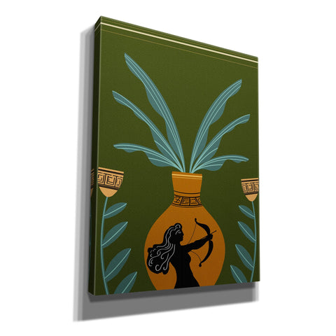 Image of 'Warrior Goddess Vase II' by Regina Moore, Canvas Wall Art
