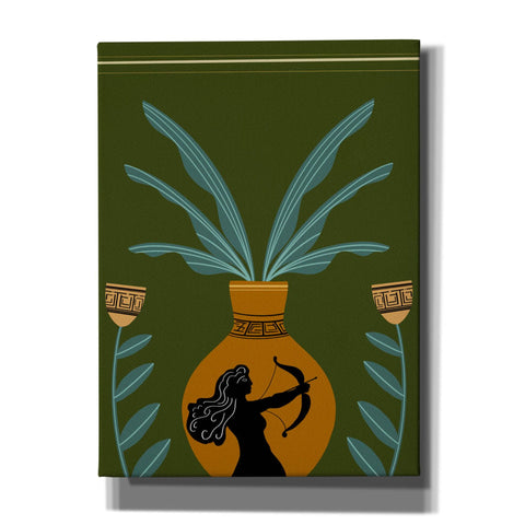 Image of 'Warrior Goddess Vase II' by Regina Moore, Canvas Wall Art