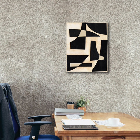 Image of 'Onyx Cutout Shapes I' by Regina Moore, Canvas Wall Art,20 x 24