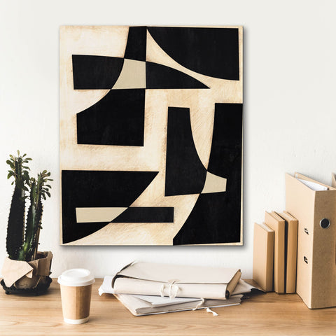 Image of 'Onyx Cutout Shapes I' by Regina Moore, Canvas Wall Art,20 x 24