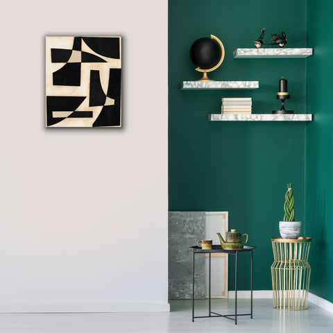 Image of 'Onyx Cutout Shapes I' by Regina Moore, Canvas Wall Art,20 x 24