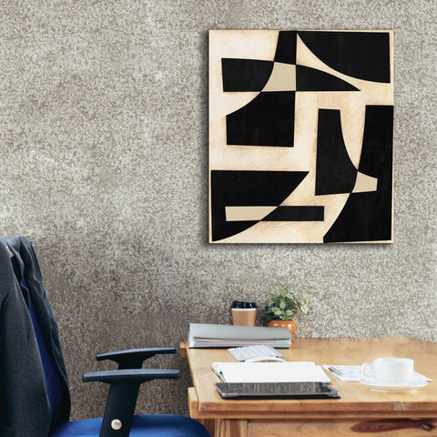 Image of 'Onyx Cutout Shapes I' by Regina Moore, Canvas Wall Art,26x30