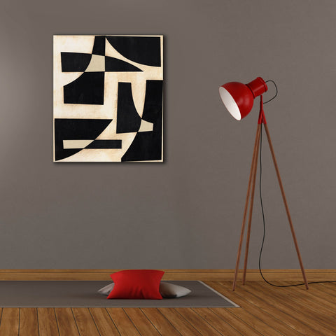 Image of 'Onyx Cutout Shapes I' by Regina Moore, Canvas Wall Art,26x30