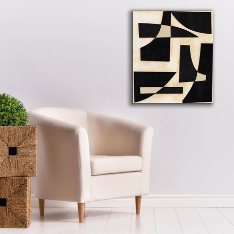 Image of 'Onyx Cutout Shapes I' by Regina Moore, Canvas Wall Art,26x30