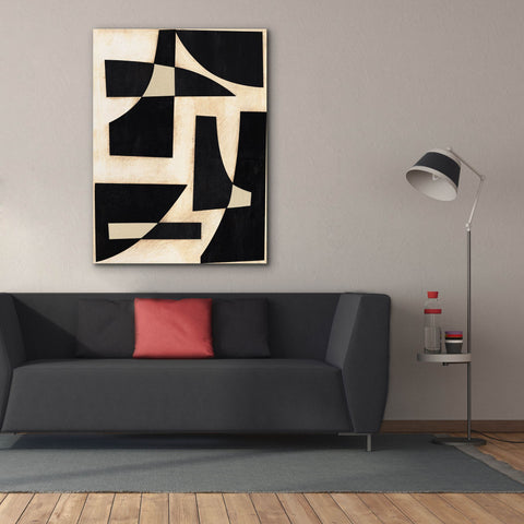 Image of 'Onyx Cutout Shapes I' by Regina Moore, Canvas Wall Art,40x54