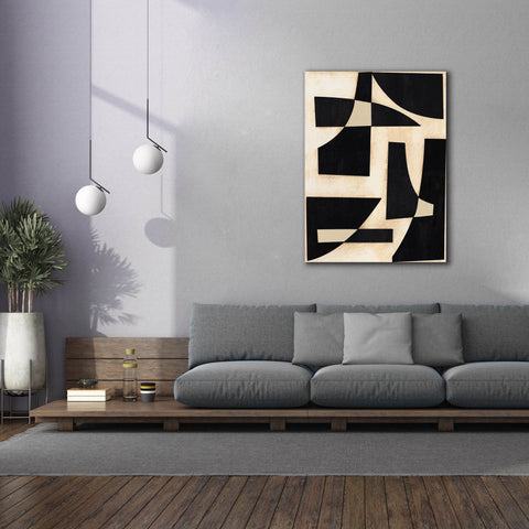 Image of 'Onyx Cutout Shapes I' by Regina Moore, Canvas Wall Art,40x54