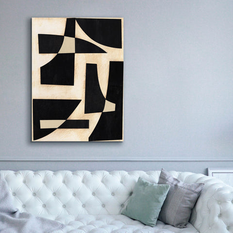 Image of 'Onyx Cutout Shapes I' by Regina Moore, Canvas Wall Art,40x54
