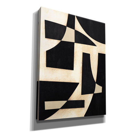 Image of 'Onyx Cutout Shapes I' by Regina Moore, Canvas Wall Art