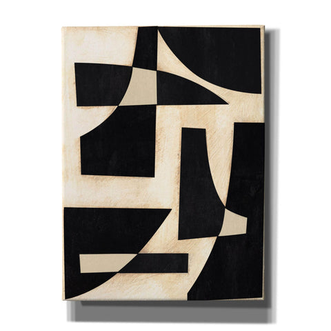 Image of 'Onyx Cutout Shapes I' by Regina Moore, Canvas Wall Art