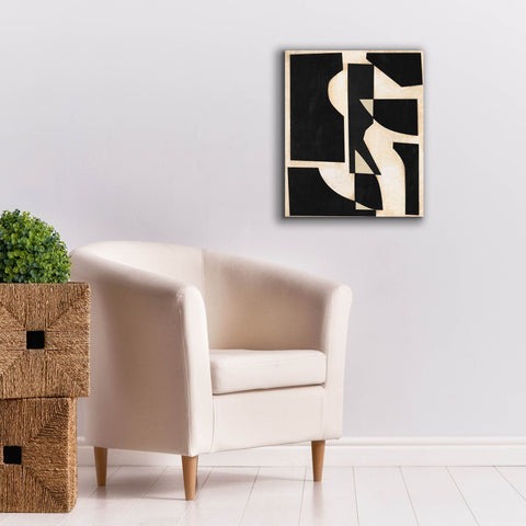 Image of 'Onyx Cutout Shapes II' by Regina Moore, Canvas Wall Art,20 x 24