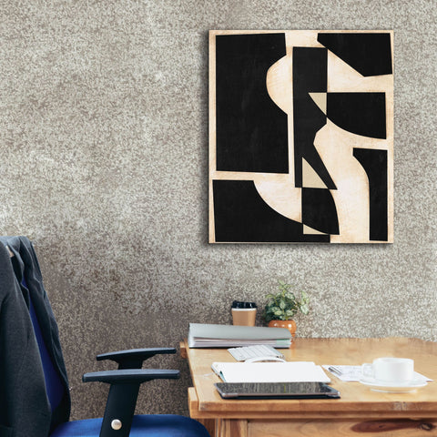 Image of 'Onyx Cutout Shapes II' by Regina Moore, Canvas Wall Art,26x30