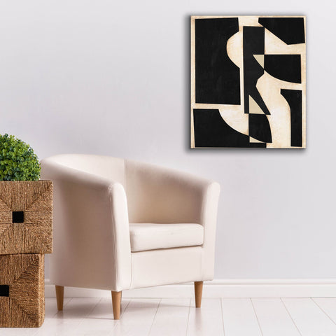 Image of 'Onyx Cutout Shapes II' by Regina Moore, Canvas Wall Art,26x30