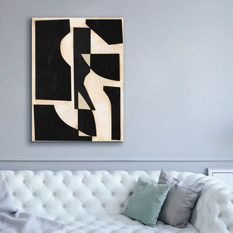 Image of 'Onyx Cutout Shapes II' by Regina Moore, Canvas Wall Art,40x54