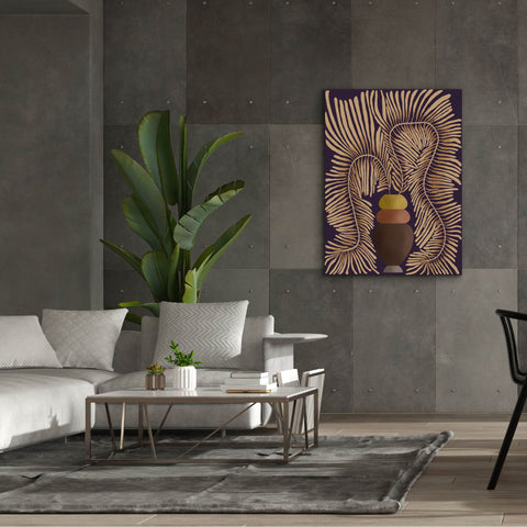 Image of 'Leaf Concept II' by Regina Moore, Canvas Wall Art,40x54