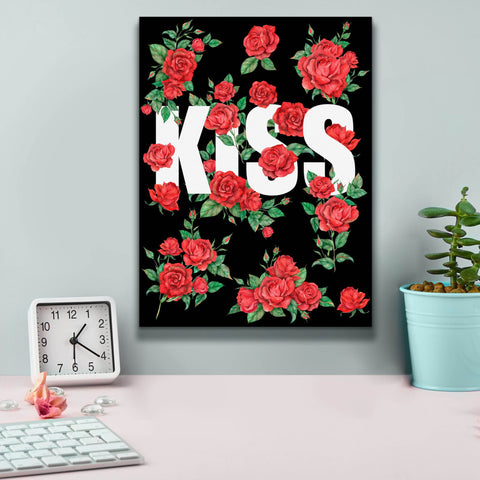 Image of 'Love Kiss I' by Regina Moore, Canvas Wall Art,12 x 16