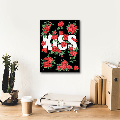 Image of 'Love Kiss I' by Regina Moore, Canvas Wall Art,12 x 16
