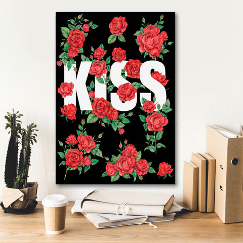 Image of 'Love Kiss I' by Regina Moore, Canvas Wall Art,18 x 26