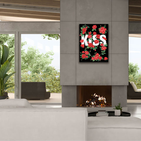 Image of 'Love Kiss I' by Regina Moore, Canvas Wall Art,26 x 34