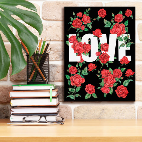 Image of 'Love Kiss II' by Regina Moore, Canvas Wall Art,12 x 16