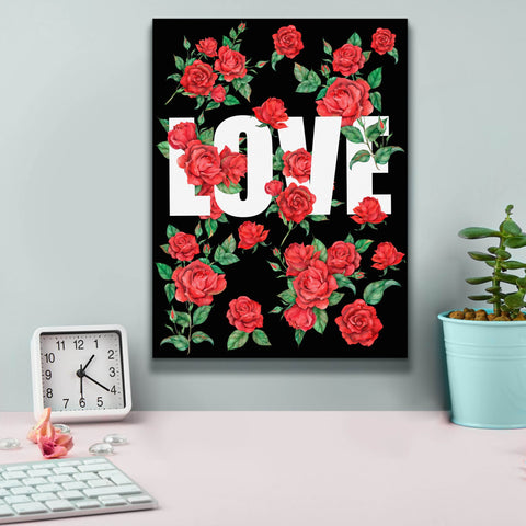 Image of 'Love Kiss II' by Regina Moore, Canvas Wall Art,12 x 16