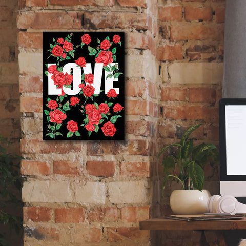 Image of 'Love Kiss II' by Regina Moore, Canvas Wall Art,12 x 16