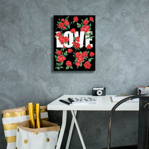 Image of 'Love Kiss II' by Regina Moore, Canvas Wall Art,12 x 16