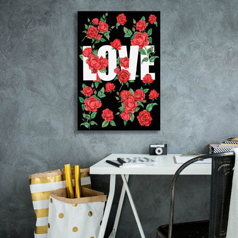 Image of 'Love Kiss II' by Regina Moore, Canvas Wall Art,18 x 26