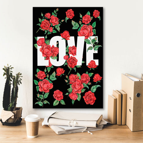 Image of 'Love Kiss II' by Regina Moore, Canvas Wall Art,18 x 26