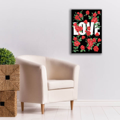 Image of 'Love Kiss II' by Regina Moore, Canvas Wall Art,18 x 26
