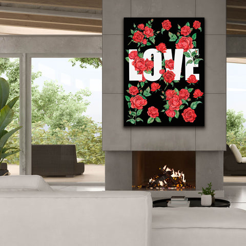 Image of 'Love Kiss II' by Regina Moore, Canvas Wall Art,40x54