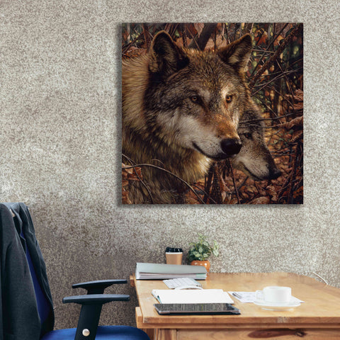 Image of 'Colors of Autumn' by Collin Bogle, Canvas Wall Art,37x37